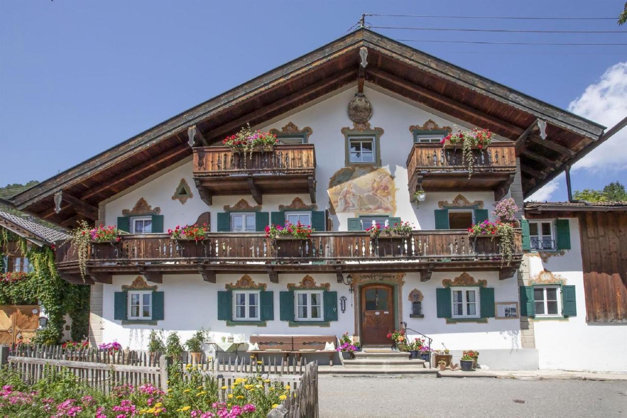 Apartmán Haus Holler Wallgau Exteriér fotografie