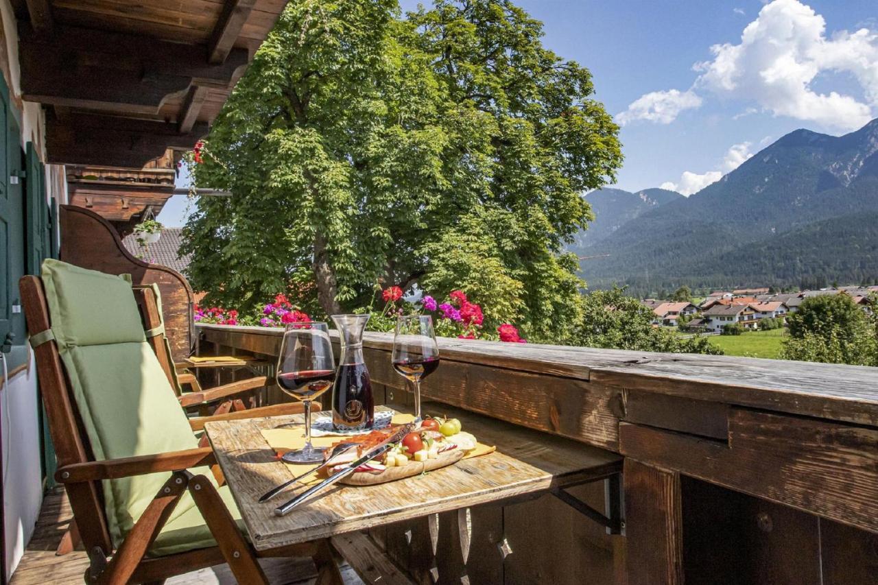 Apartmán Haus Holler Wallgau Exteriér fotografie