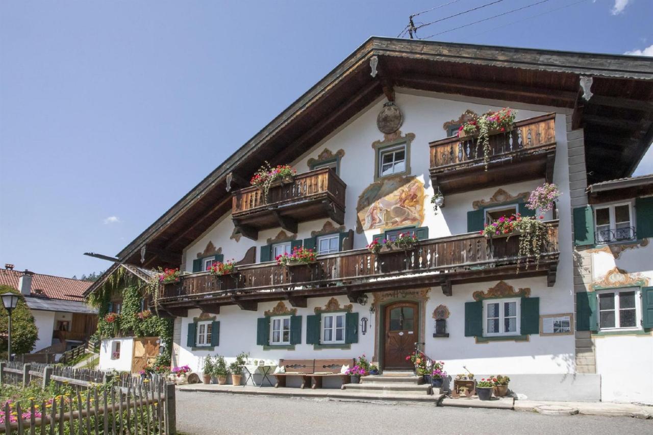 Apartmán Haus Holler Wallgau Exteriér fotografie