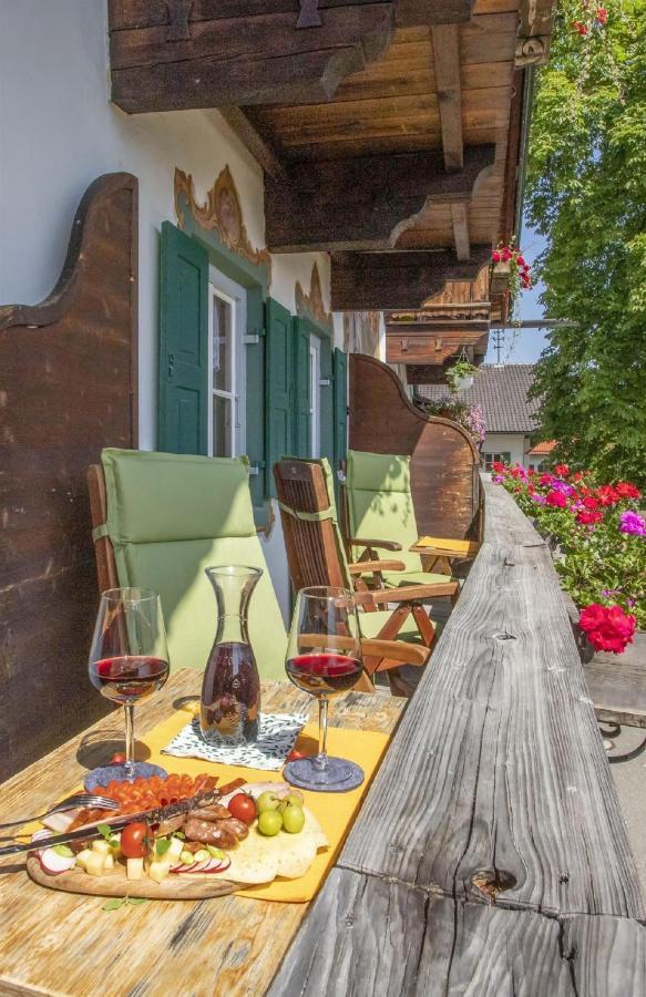 Apartmán Haus Holler Wallgau Exteriér fotografie