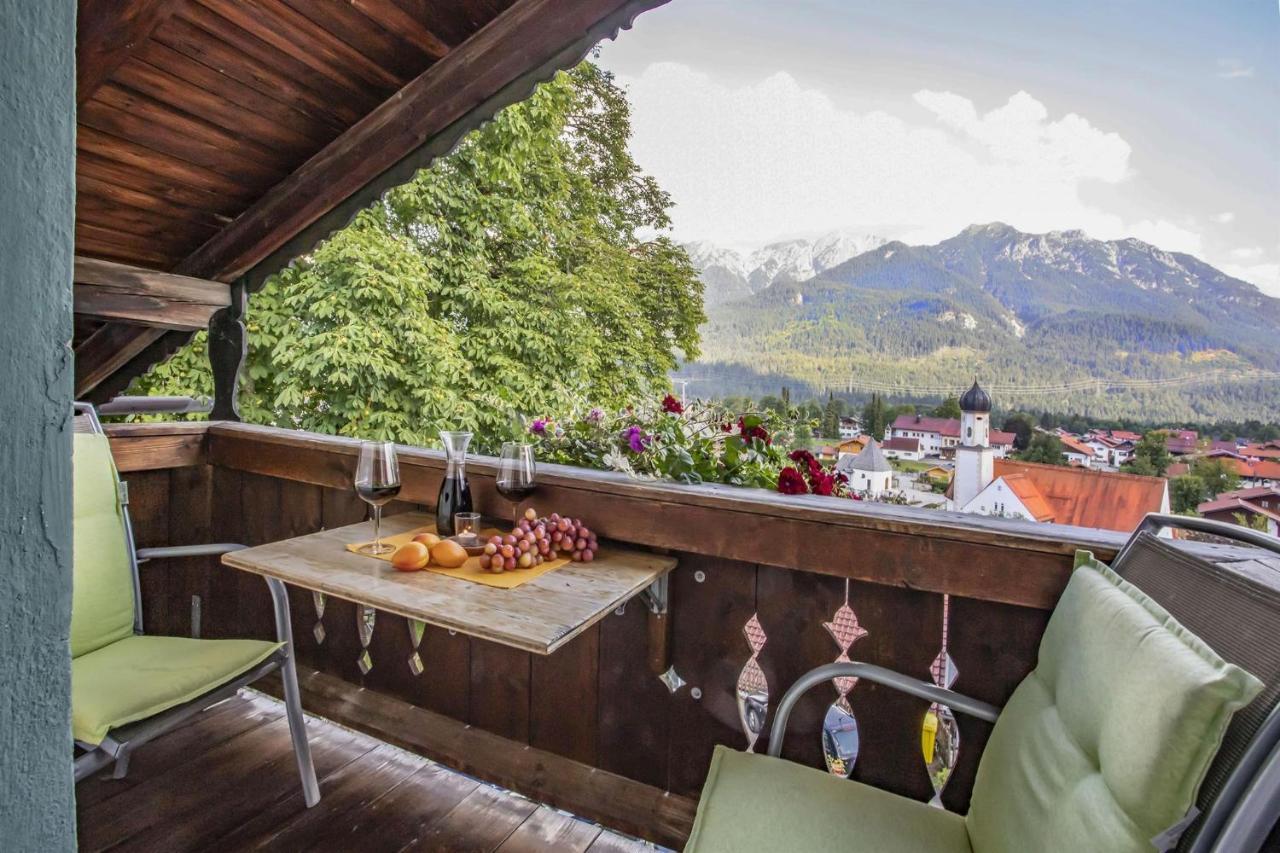 Apartmán Haus Holler Wallgau Exteriér fotografie